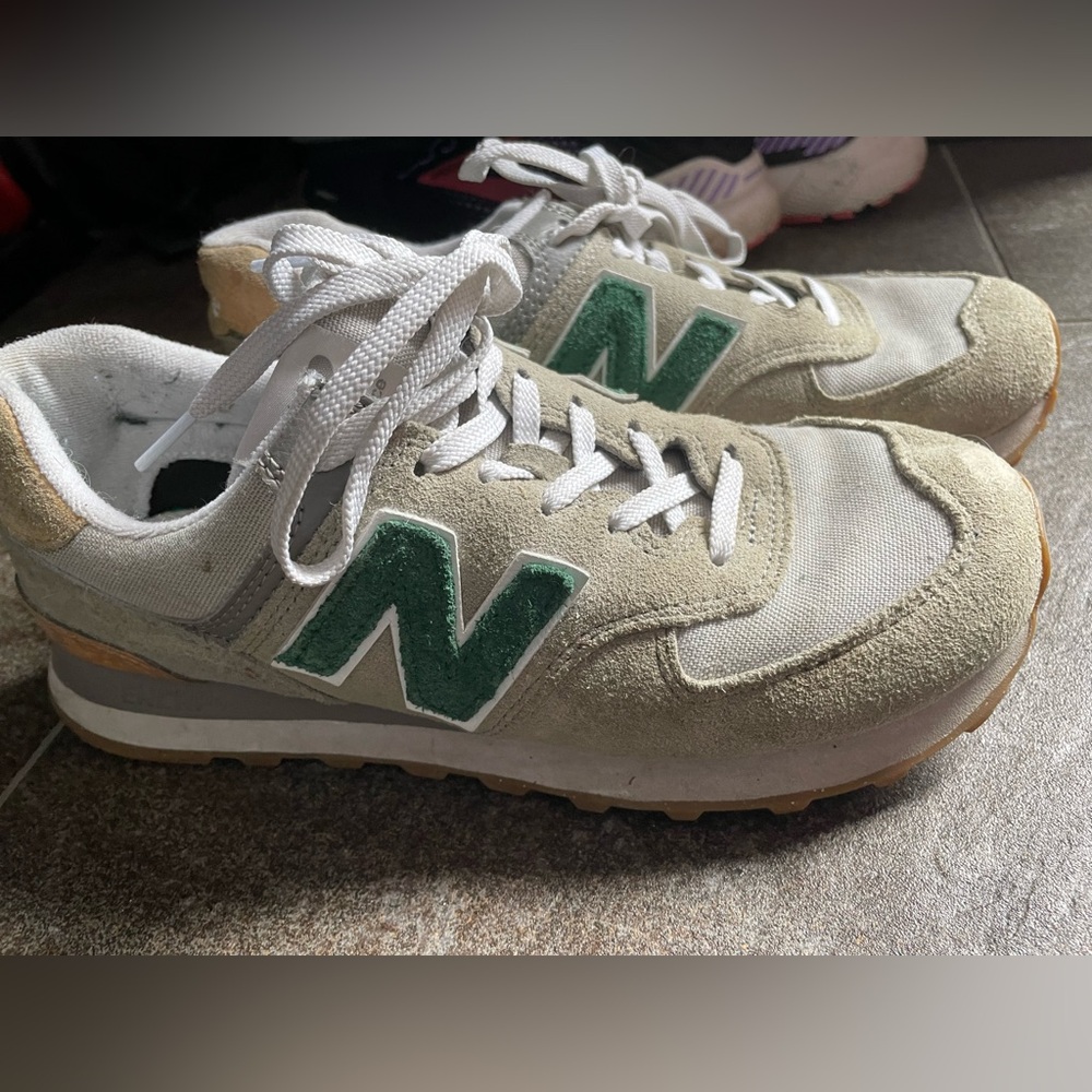 Used new balance sneakers